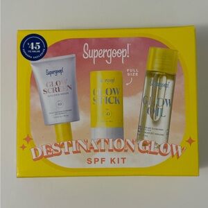 Supergoop! Destination Glow SPF Kit